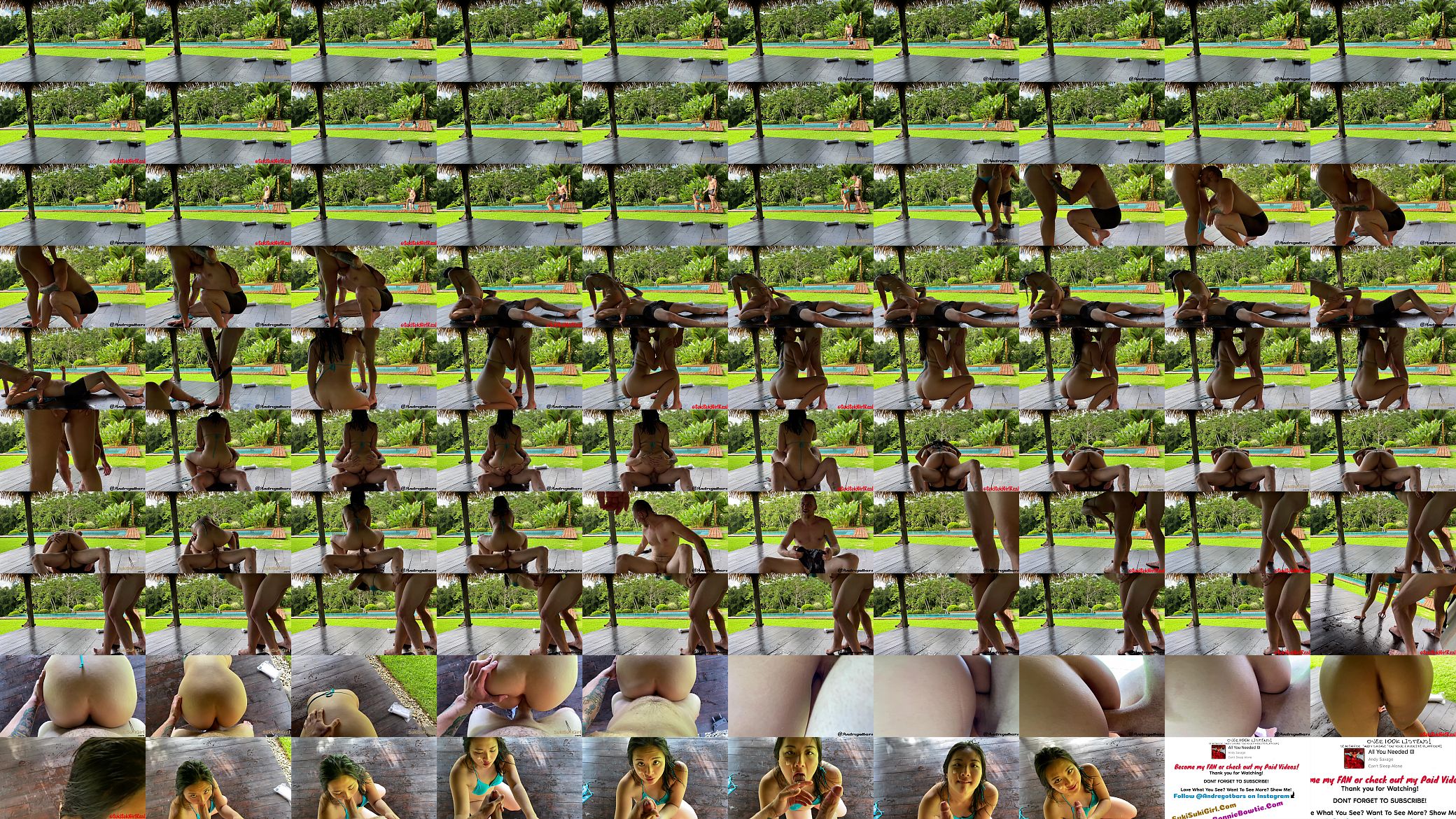 PUBLIC Sex and FACIAL with college girl by the pool ( Sukisukigirl / Andy Savage Episode 156 ) 预览图