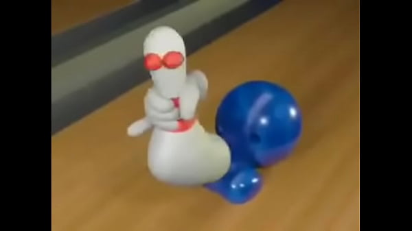 naughty little ball fucking and scoring a strike
