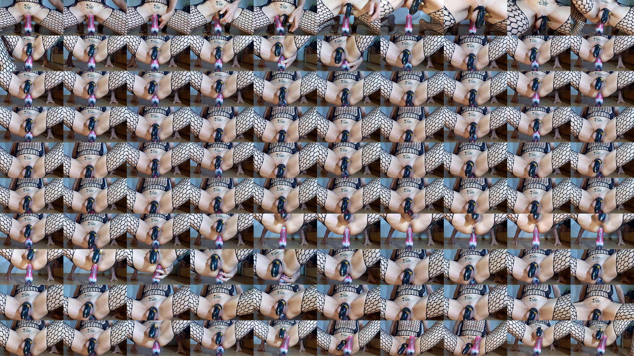 Exotic fat dildo in my anal pussy 预览图
