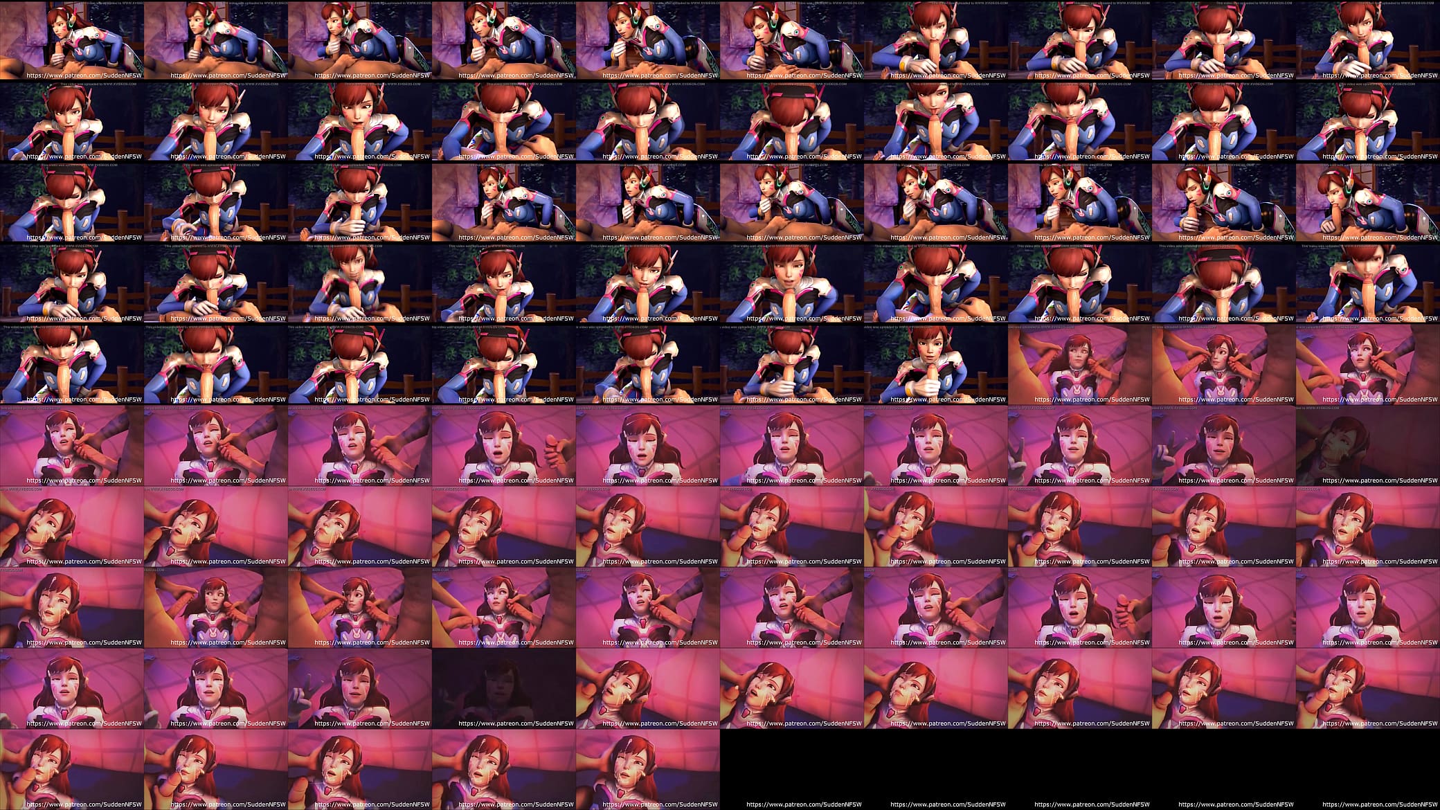 Overwatch Cumshot Compilation PMV 预览图