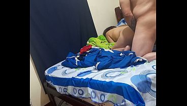 It hurt her ass but she let him have it and enjoyed it.
