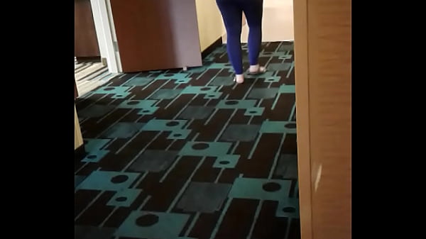 Thick white woman. Sexy walk