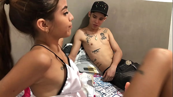 I find my little Indian stepsister's sex toy and show her my cock which is better