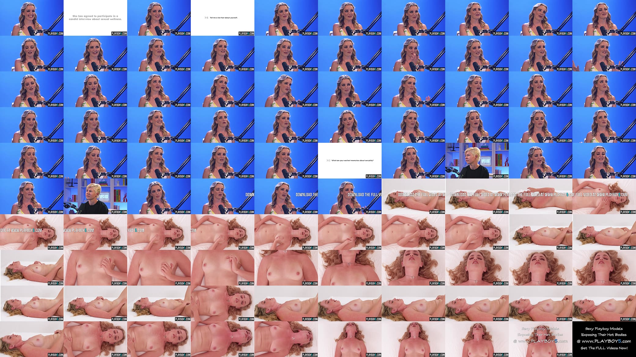 Podcast and masturbation with Ozzie MILF blonde Charlie Forde 预览图