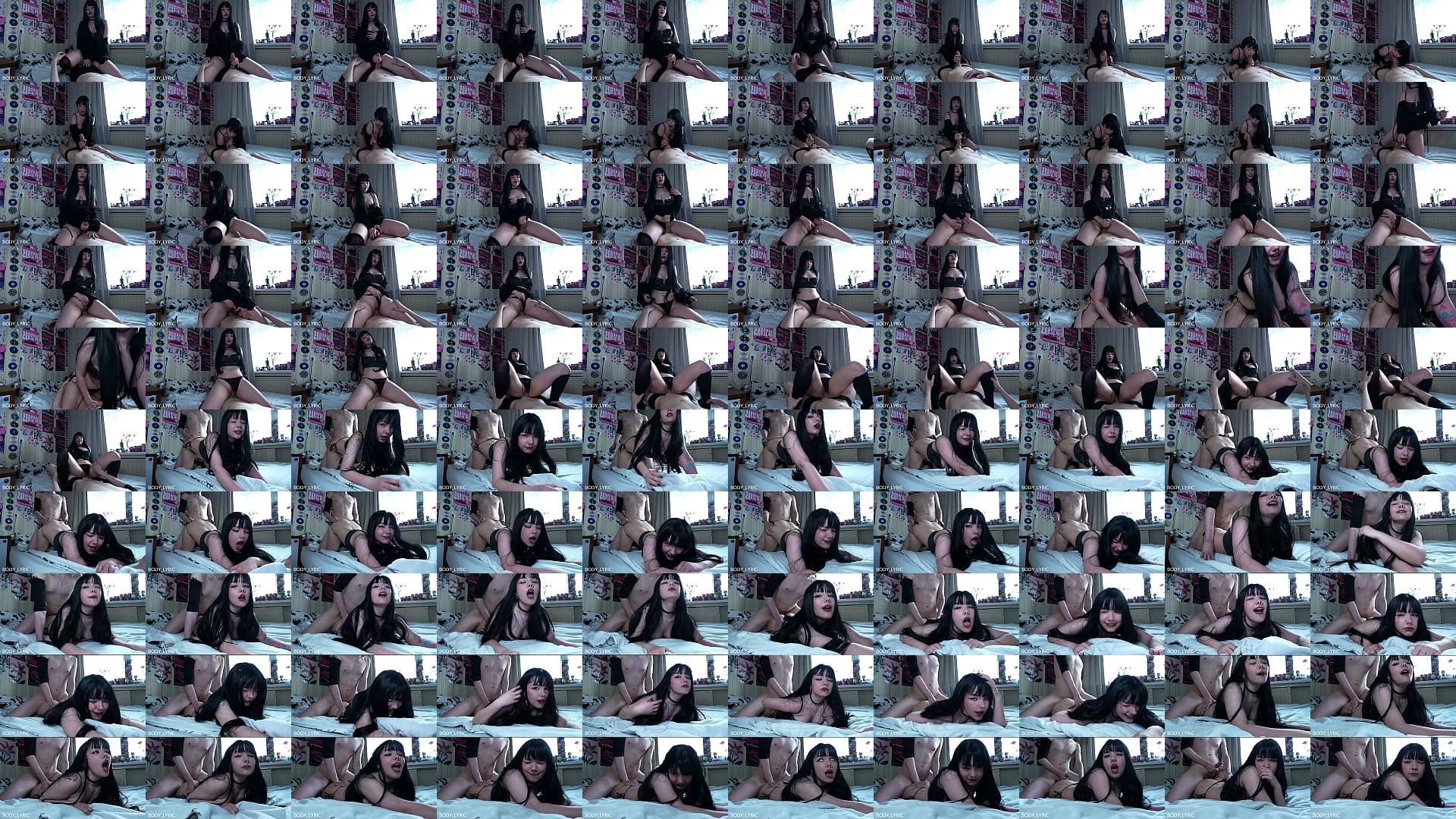 Hot sex with a Goth neighbor 预览图