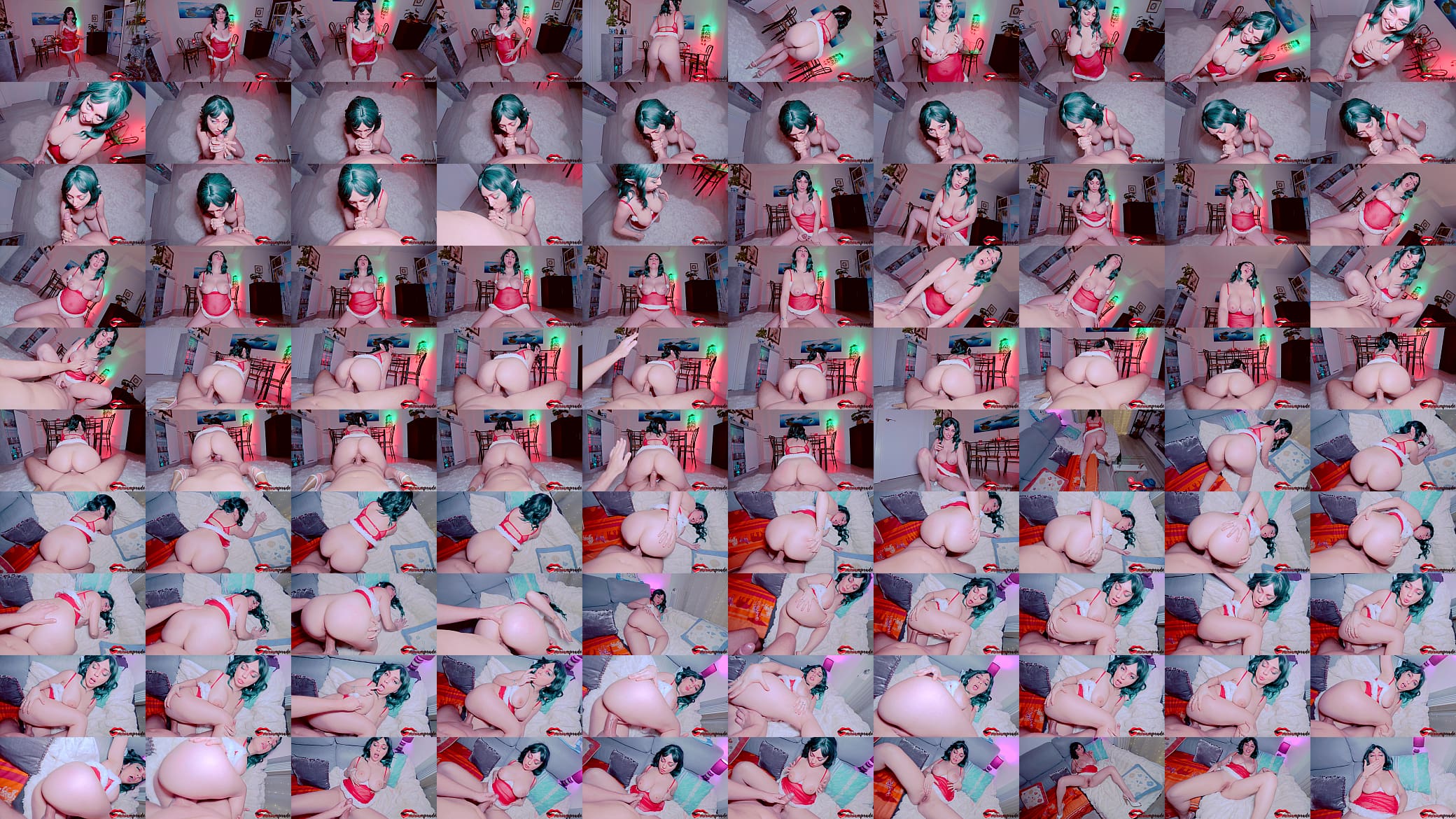A sexy Christmas elf wants to drain all my cum / Miriam Prado 预览图
