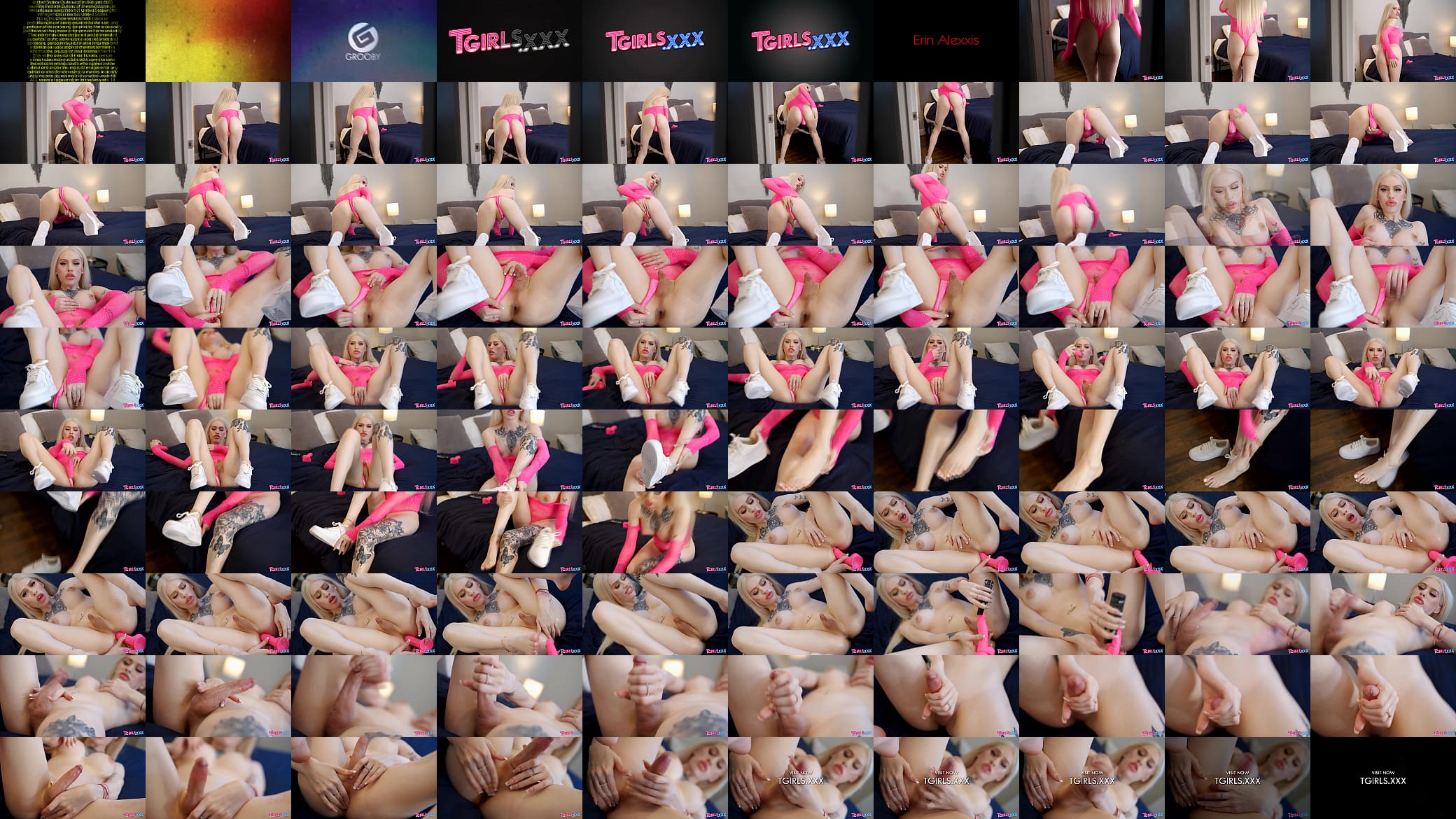 TGIRLS XXX: Erin Alexiss Stuffs Herself! 预览图