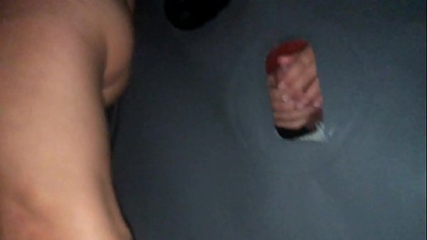 Big dick fuck wife in glory hole