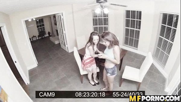Caught on camera teen 3some Jade Nile, Sarai 2 1