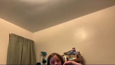 Lesbian bestfriend comes to my room again to give me sloppy suck off time (Commentary)