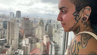 Bruna Poppy, a feminist with a hairy pussy from Rio Grande do Sul, loved being fucked by a men from S&atilde;o Paulo.