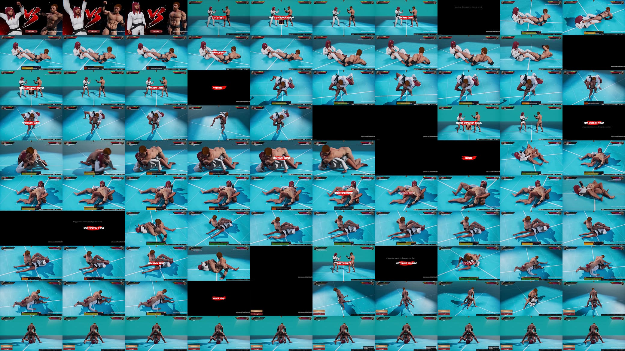 Franzi VS VIlkor (Naked Fighter 3D) 预览图