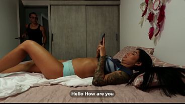 Stepdad confuses her stepdaughter with his wife and fills her with cum by accident!