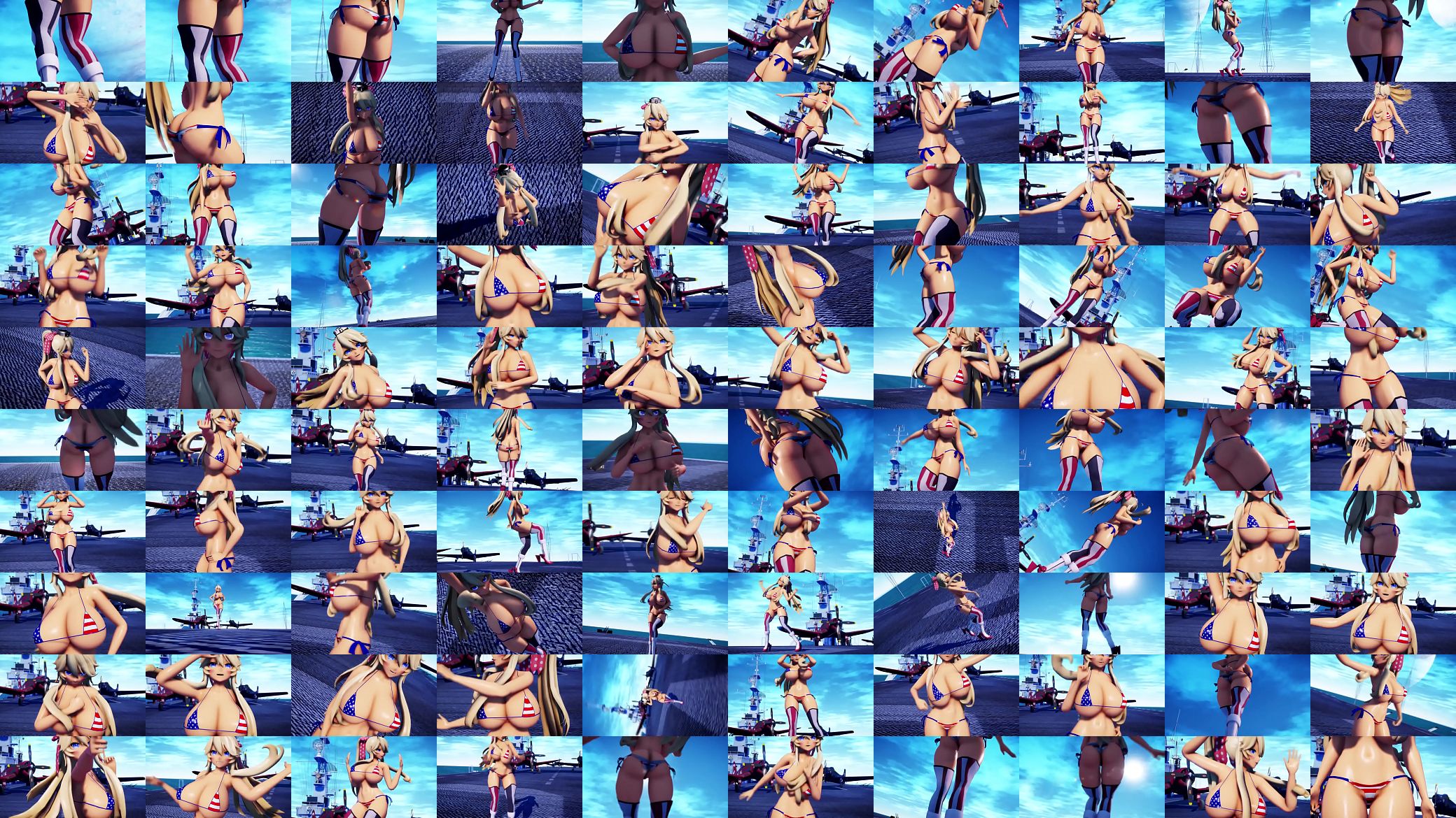 Kancolle  mmd 预览图