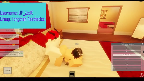 Hot babe gets her pussy fucked - Roblox