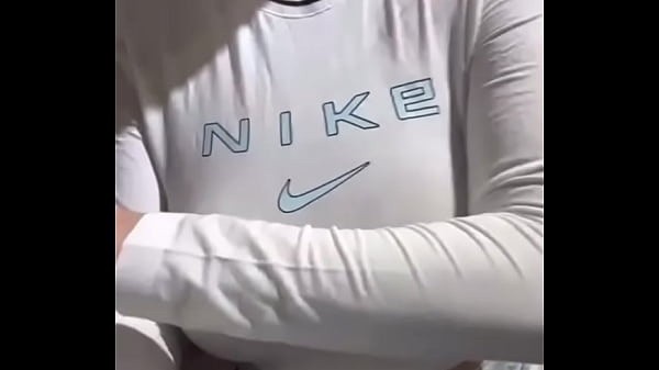 Stepsister in a transparent tank top