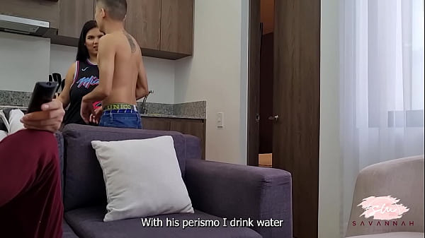 Savannah Watson cheating on her husband with her roommate what has a huge dick