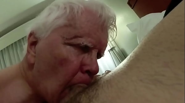 Download Video - Handsome Grandpa Sucks Dick of Guy Found on Sniffies&comma; But He Doesn't Get Erect