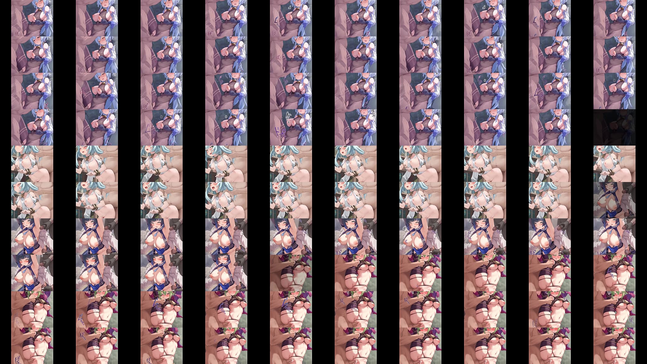 The girls of Genshin Impact lost 预览图