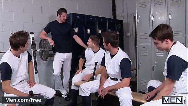 Download Video - &lpar;Johnny Rapid&rpar; Shoots His Load While Getting Double Penetrated In An Orgy With His Coach &lpar;Andrew Stark&rpar; - Men