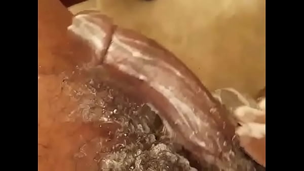 Cleaning My Thick Dick