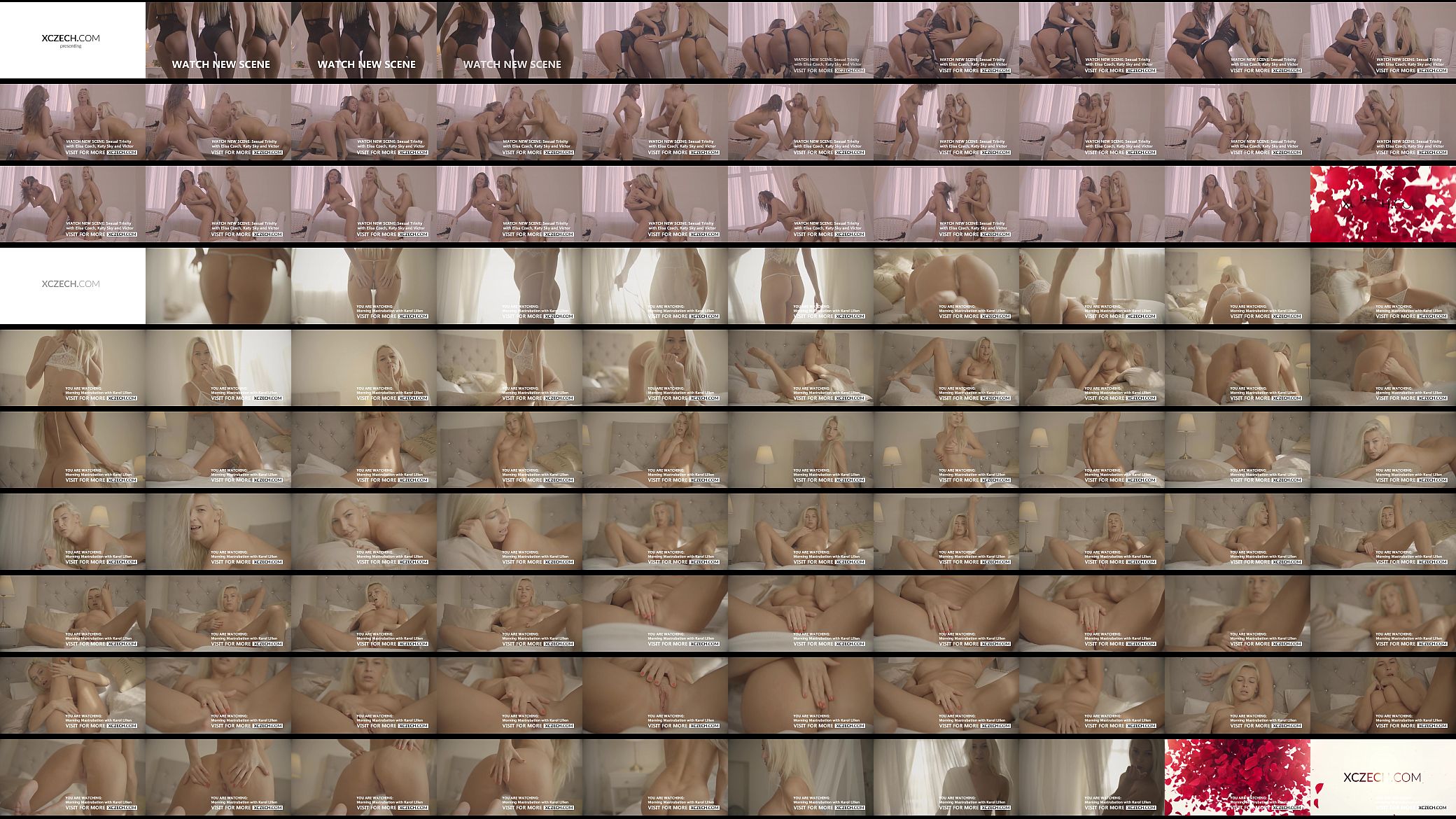Holy Trinity - Three Beautiful Pussies - Victoria Pure, Elisha Czech and Katy Sky 预览图