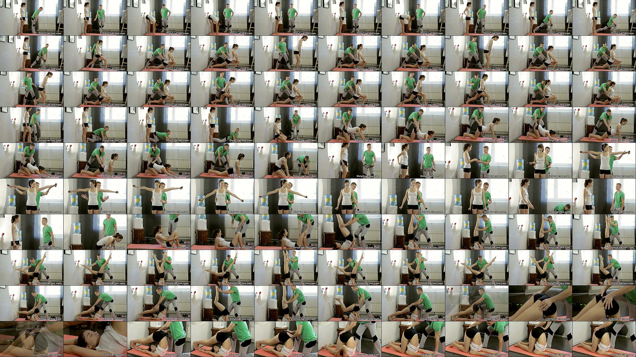 Work-Out Instructor Fucking Flexible Teen 预览图