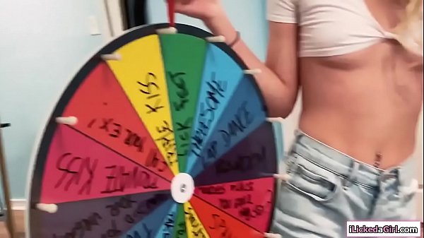 Teen babe films lesbian bff eating pussy