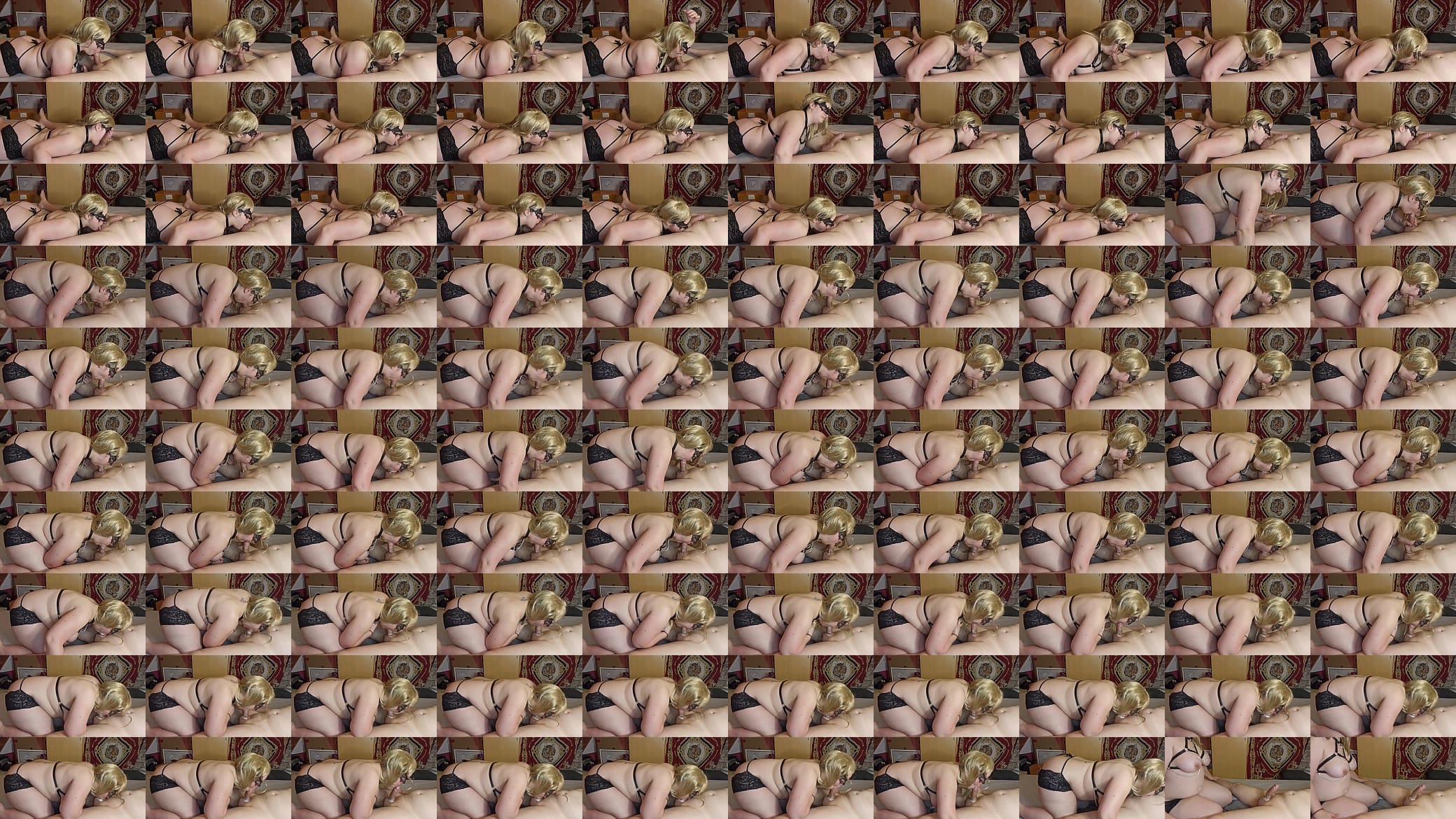 Large titted slave stepdaughter deepthroating her stepdaddy with cum in throat HD 预览图