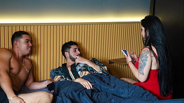 Busty Curvy Latina Antonella Jones Gets Both Her Stepbrothers to Fill All Her Holes in a Nasty Interracial Fuckfest