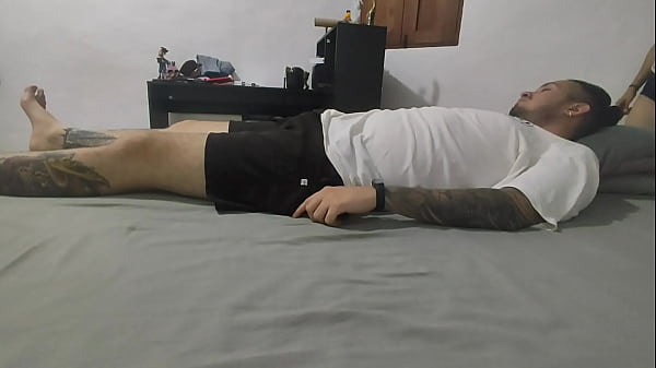 My little stepsister comes into my room while I was resting and sucks my cock