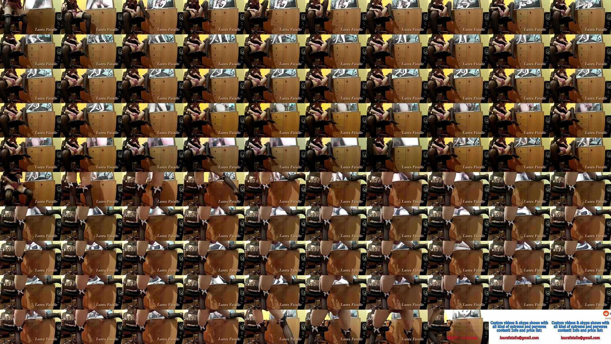 Squirting Orgasm and Wetting Panties while Watching Porn 预览图