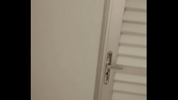 Young people moaning in the bathroom