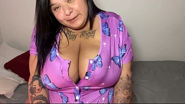 Bbw acorda com tes&atilde;o se masturba gostoso - Mary Jhuana
