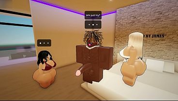 Download Video - Two Sluts Argue and End up Having THREESOME With HUGE BBC &lpar;ROBLOX&rpar;