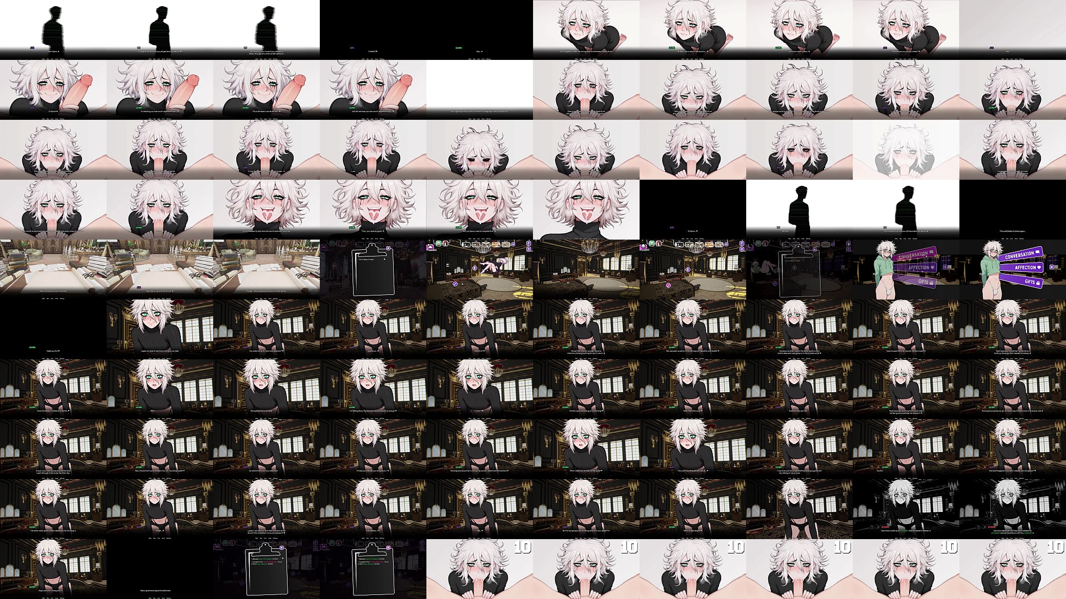 Haunted By Femboy #10 - Goth Femboy Sucks My Big Cock Dry Of Juicy Cum 预览图