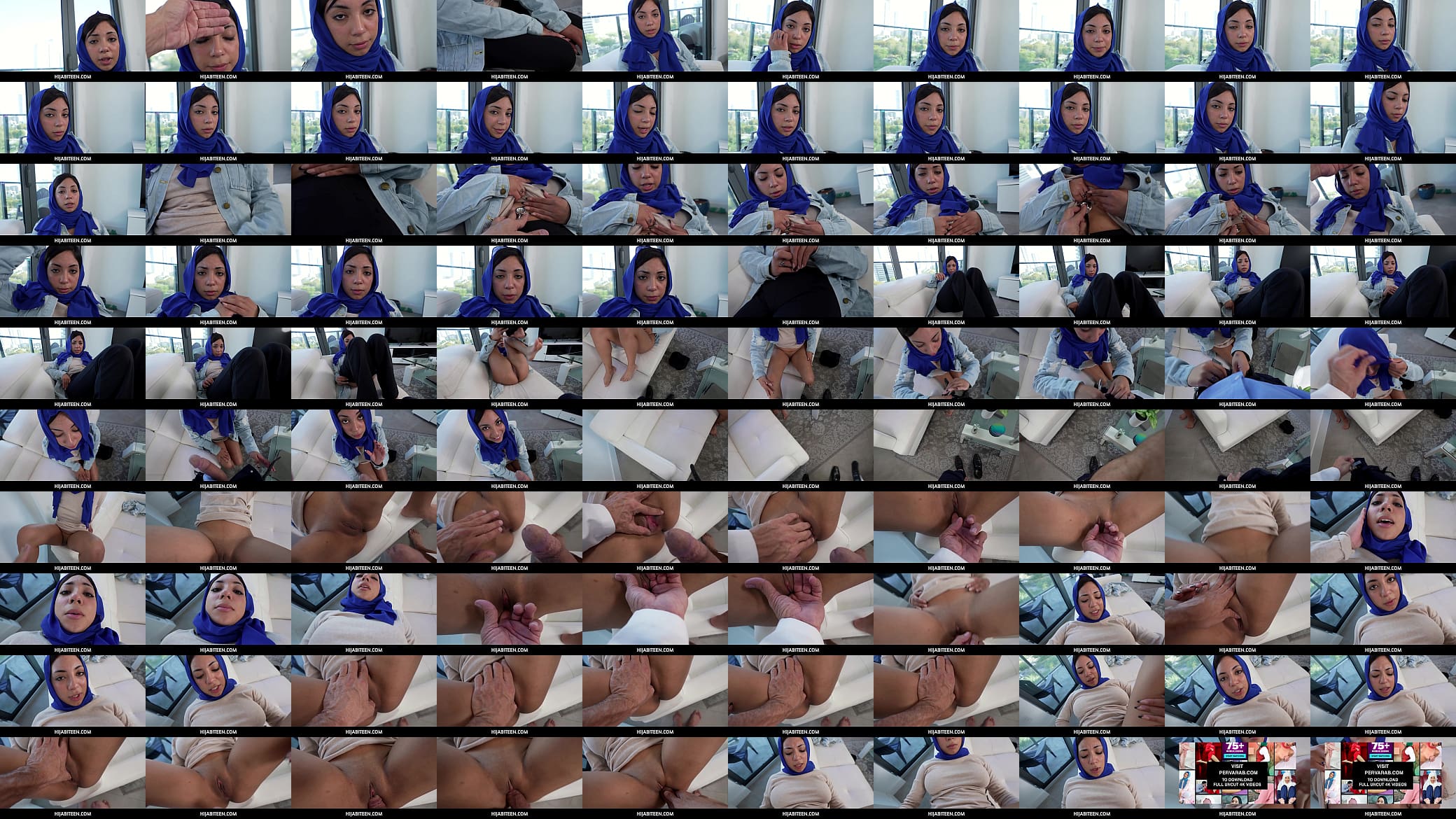 HijabiTeen  -   Stupid Hijab Girl Manipulated By Her Family Doctor 预览图