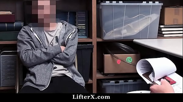 Young Guy Caught Stealing and Dominated By Milf Officer