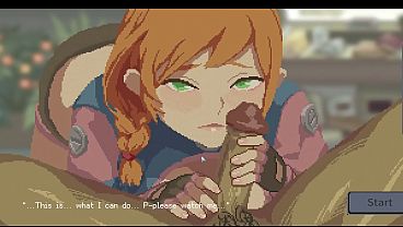 hentai game after saving her from a swarm of aliens she sloppy sucks me dry and drinks cum swarm bunker hentai scene 