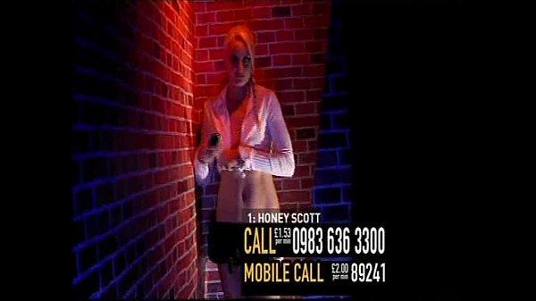 Honey Scott with Ani James UK TV phone sex babes TVX Part 3