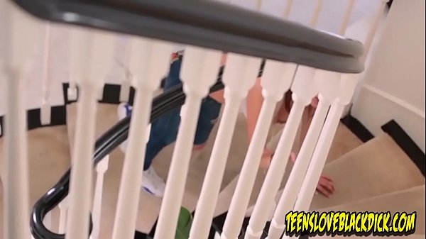 Busty babe gets fucked by black cock and gets facialized