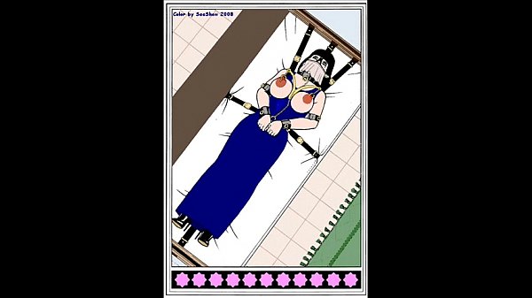 Giant Breast Tied Nipples Clamped