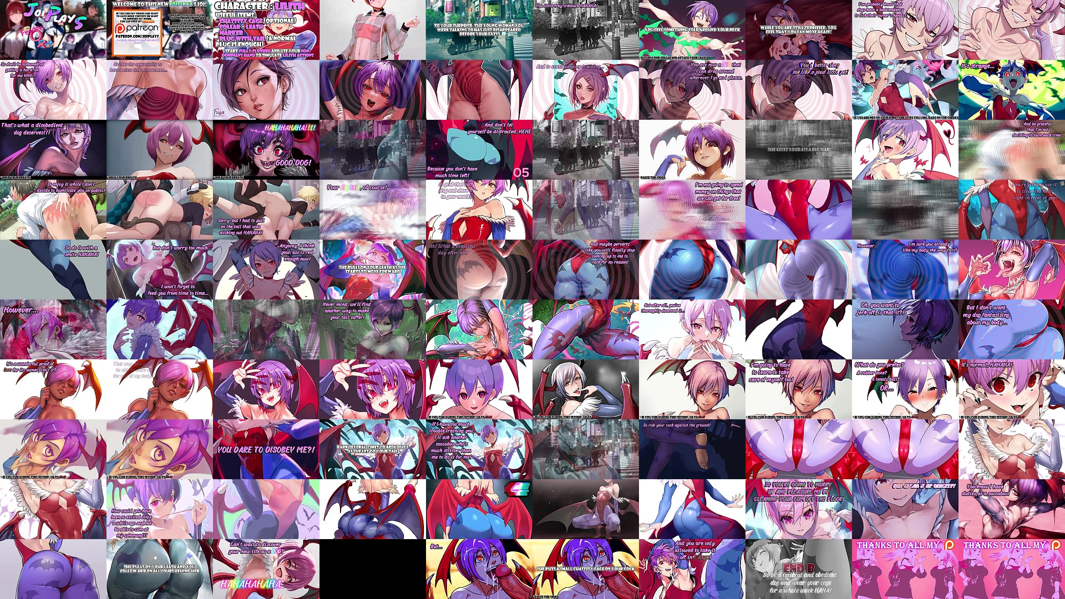 Transformed on a Docile Pet by a Succubus (Hentai Femdom JOI, PetPlay, Humiliation...) 预览图