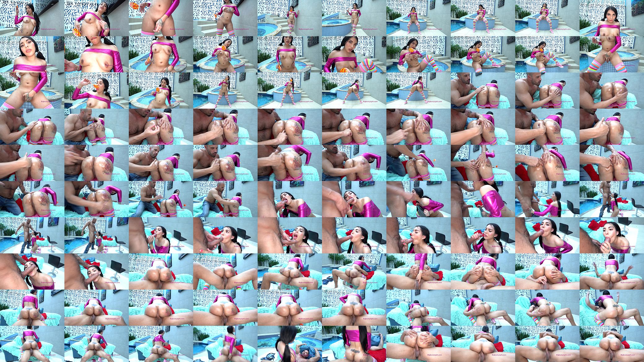 Fryda Rivero&#039;s Big Juicy Tattooed Ass Bounces on Cock 预览图
