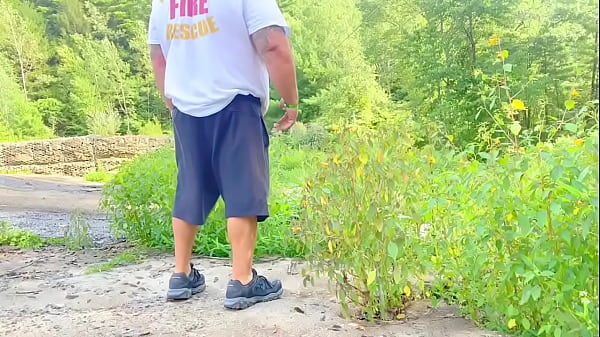 Download Video - Fat fireman loves to be be watched