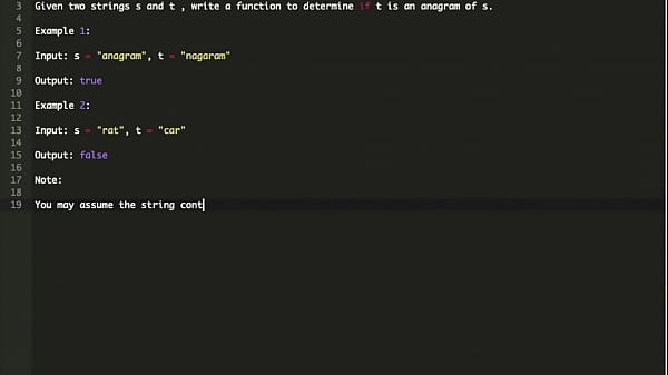Practice coding interview question together, enjoy xxx later