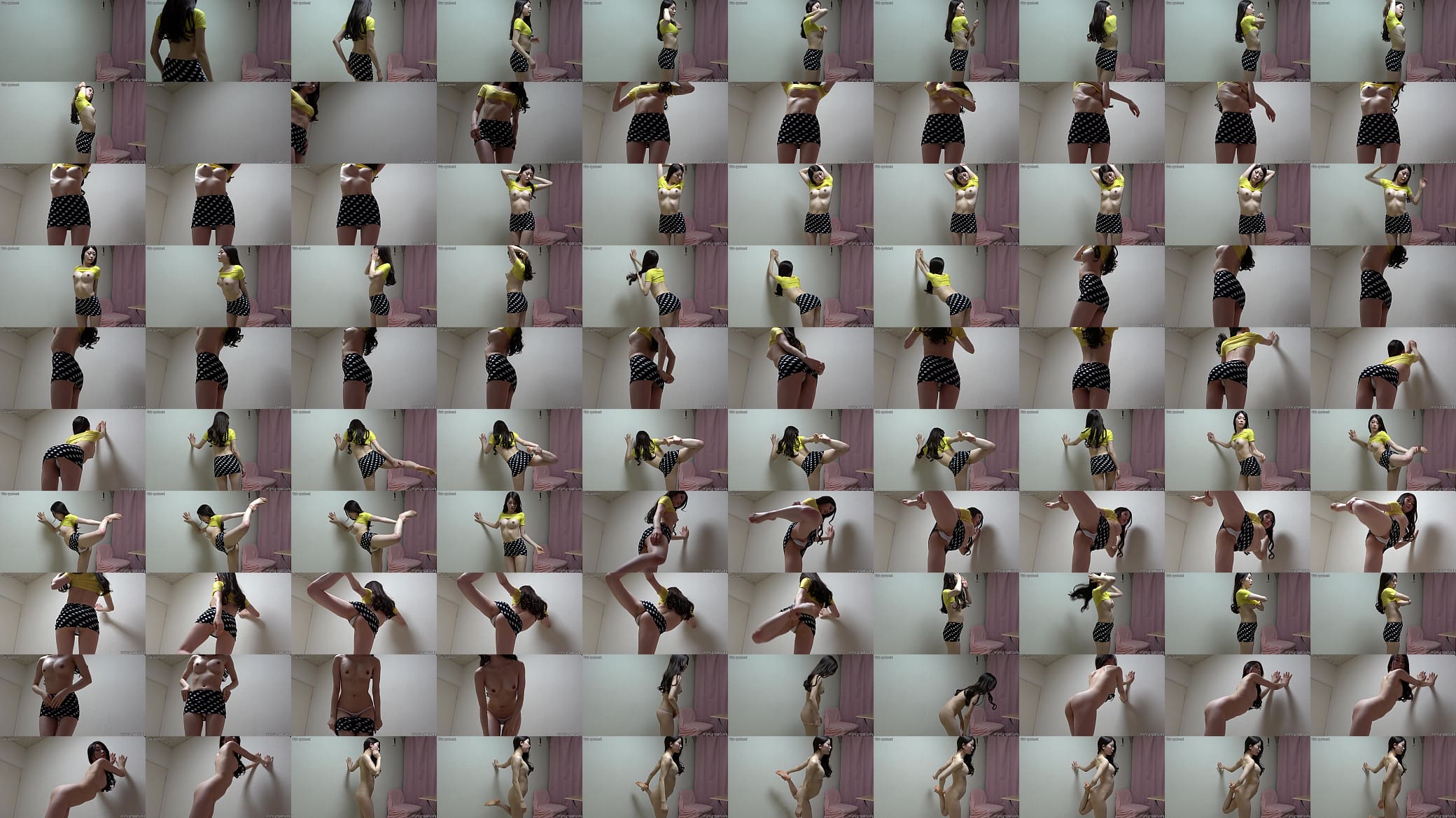 Japanese girl with natural tits undressing 预览图