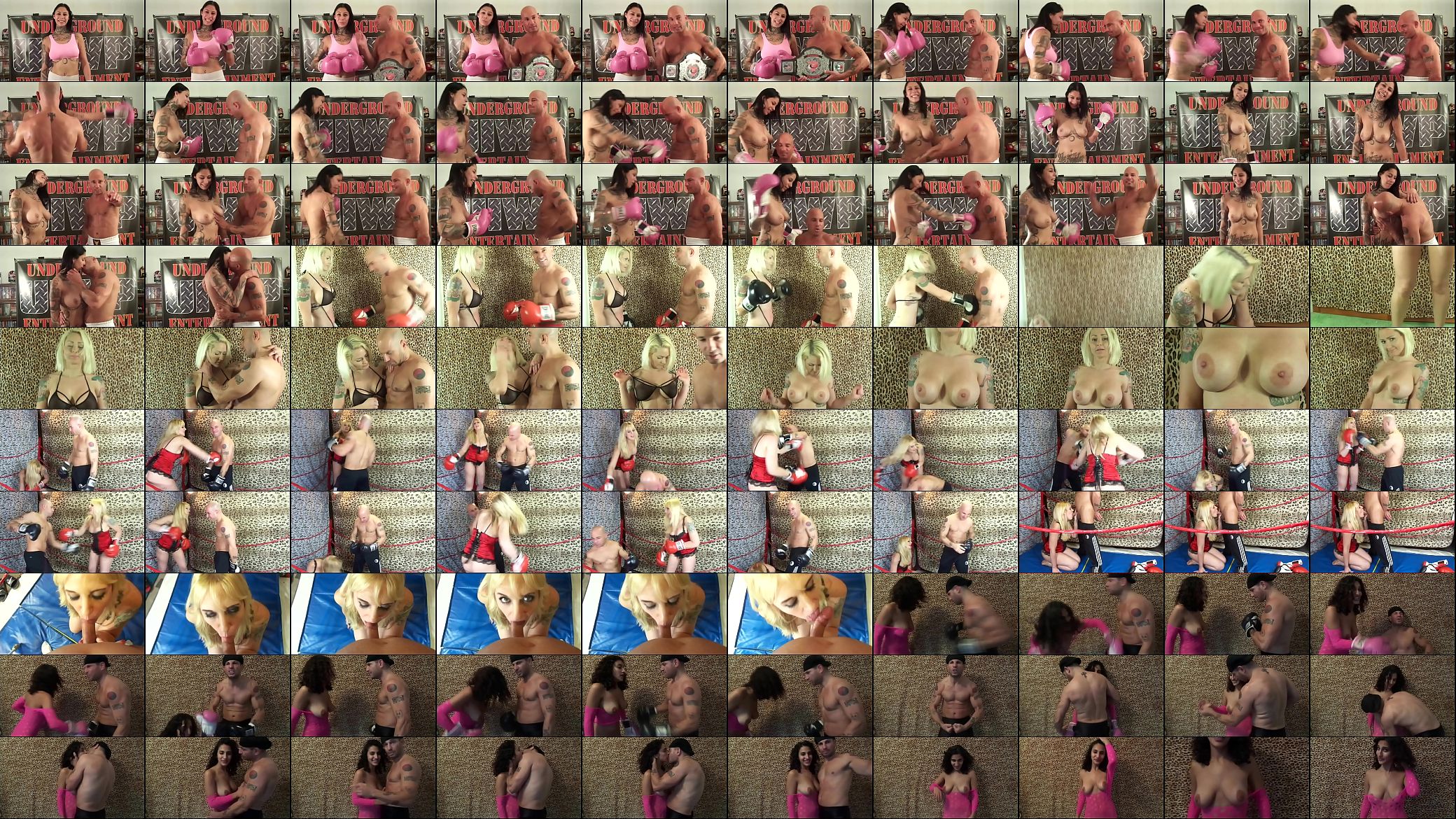3 different babes in INTERGENDER MAN VS WOMEN Matches UNDERGROUND INTERGENDER WRESTLING PROMOTION UIWP 预览图