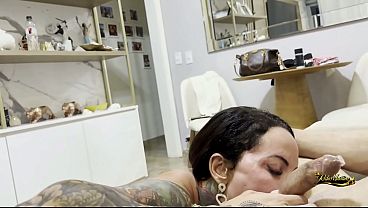 I ripped open the hot Elisa Sanches' ass and filled the slut with cum for her cuckolded husband to clean up later.