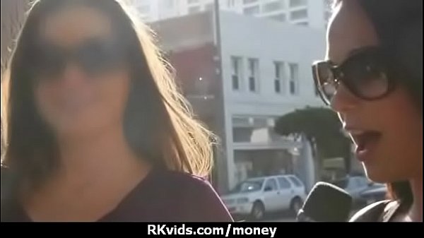Desperate teen naked in public and fucks to pay rent 19